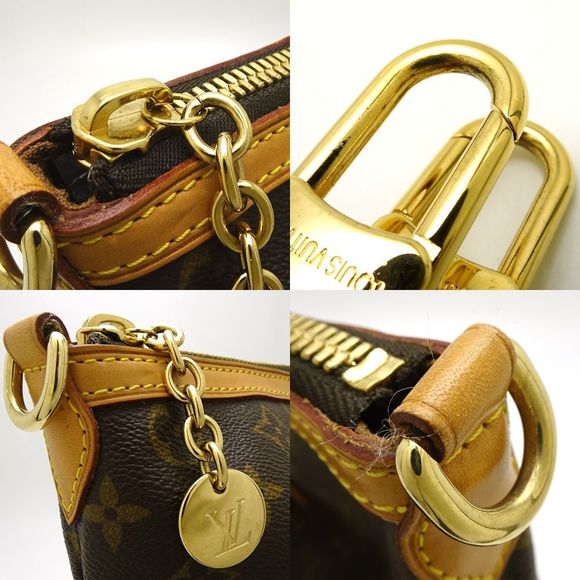 Louis Vuitton Monogram Palermo PM Brown 2WAY Bag - Picture 7 of 8